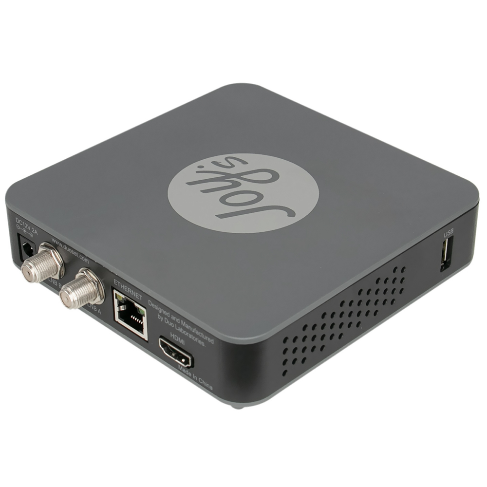 Receptor Digital FTA Duosat Joy S IKS / SKS - Cinza