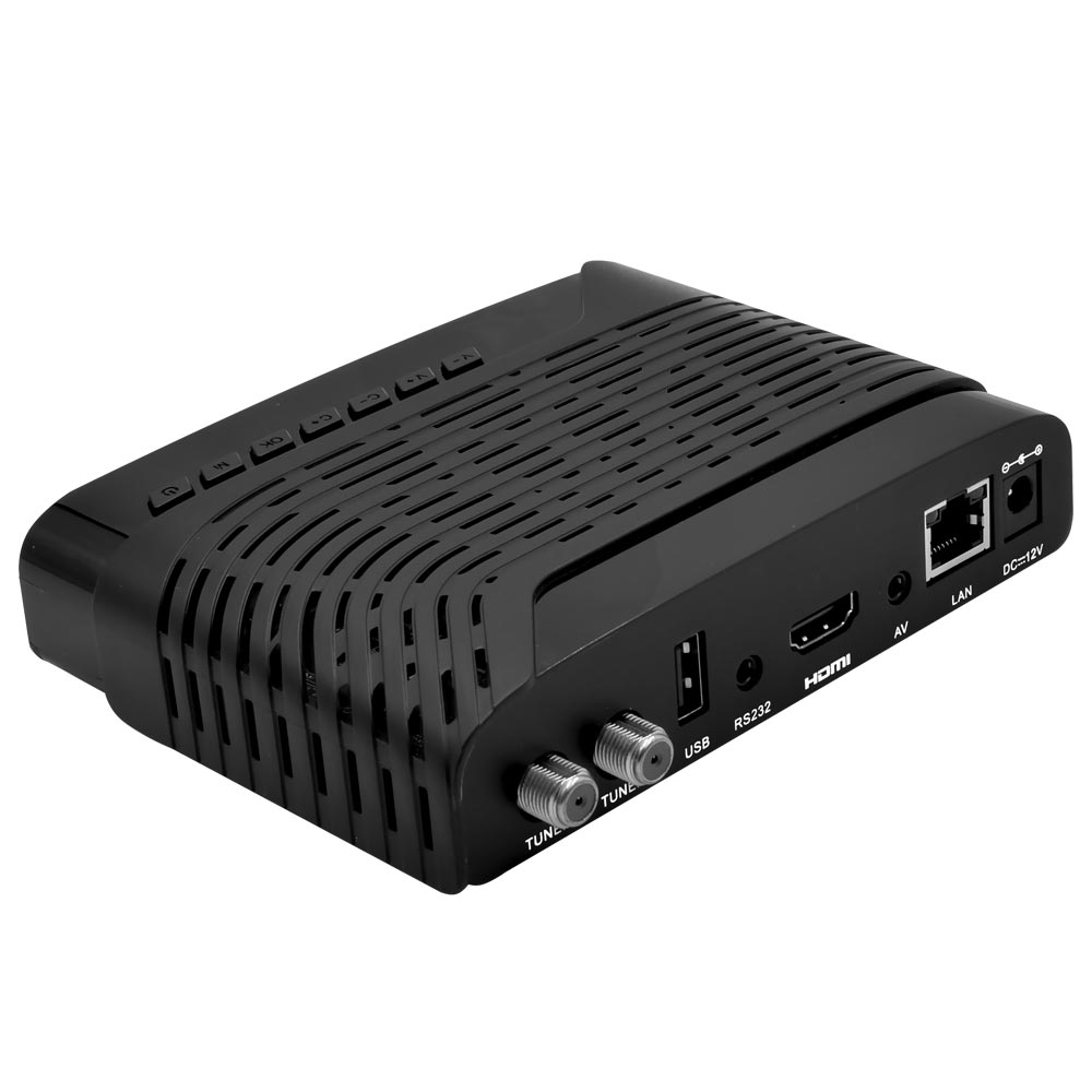 Receptor Digital FTA Globalsat GS111 Pro - Preto