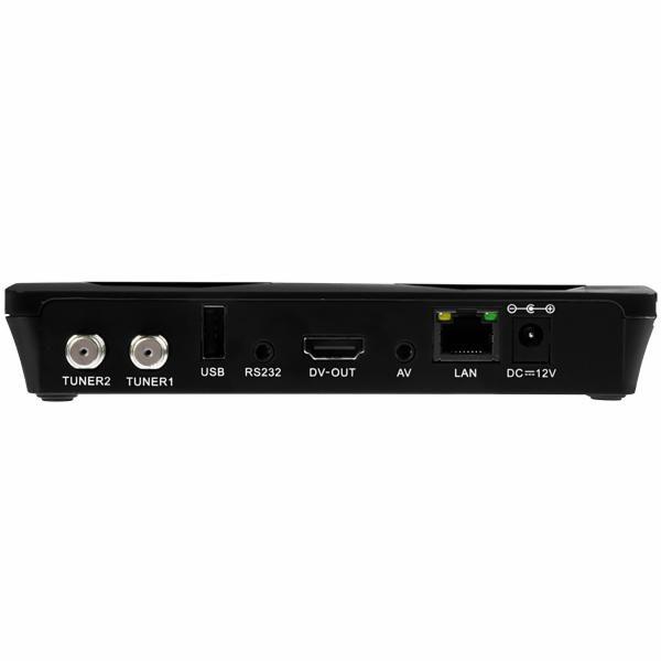 Receptor Digital FTA Globalsat GS120 Pro - Preto