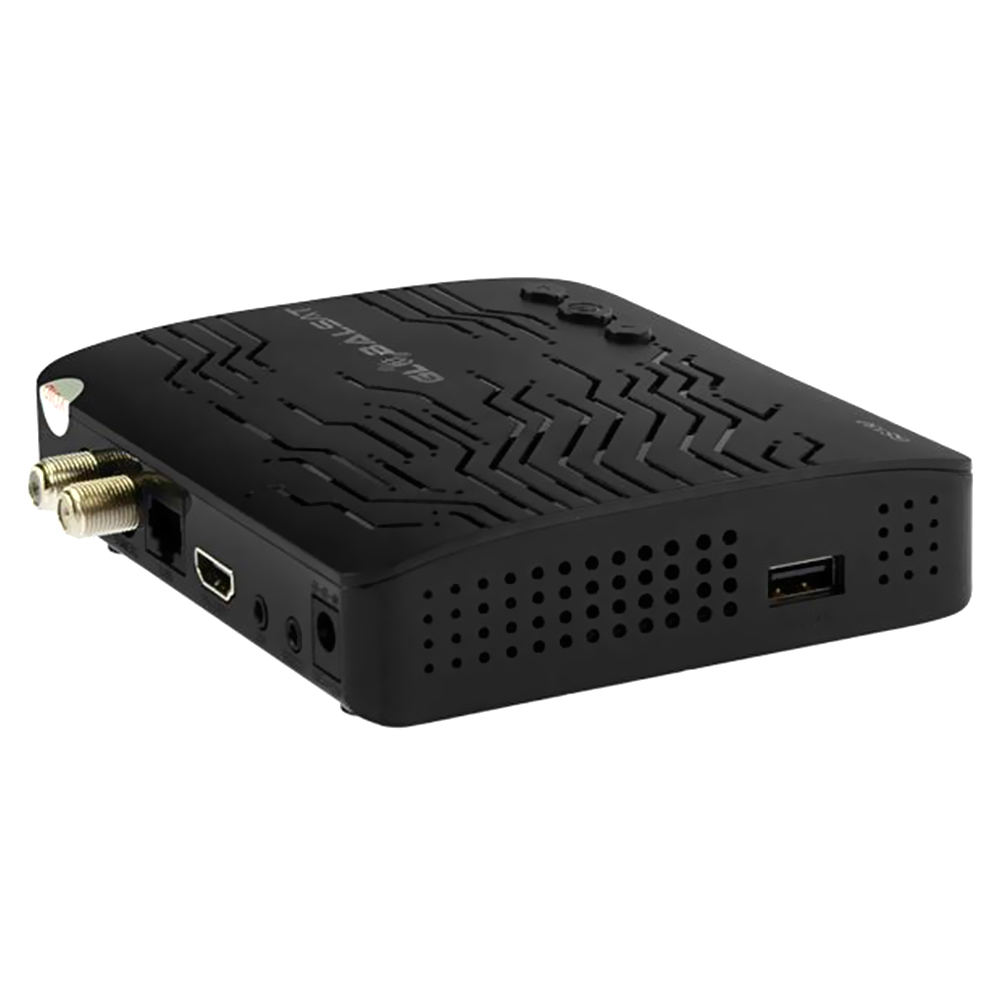 Receptor Digital FTA Globalsat GS130 IKS / SKS - Preto
