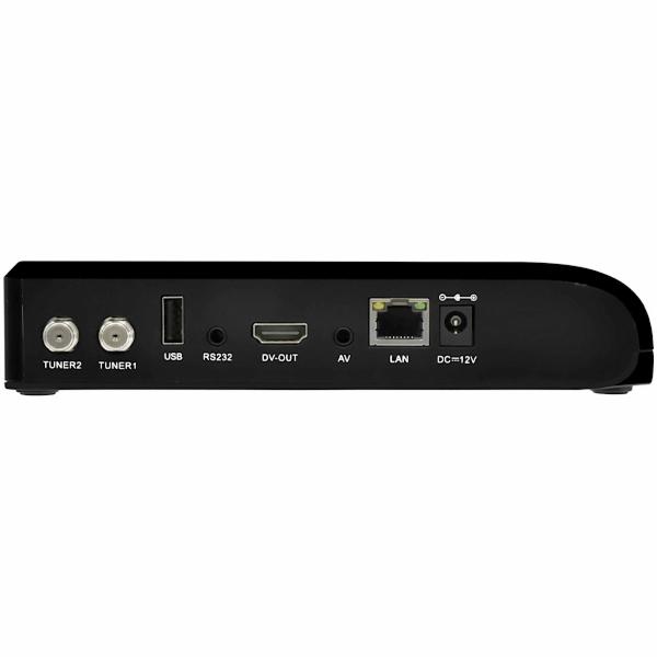 Receptor Digital FTA Globalsat GS240 Pro - Preto