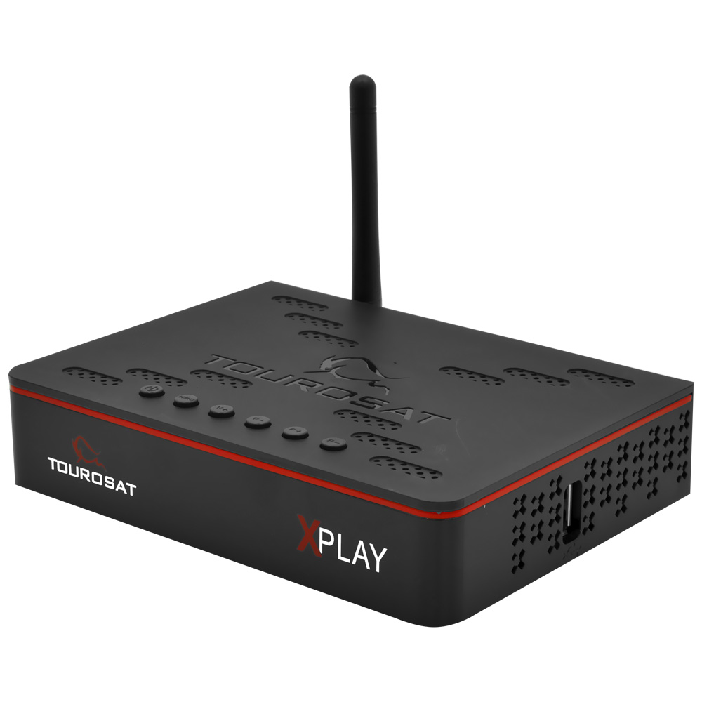 Receptor Digital FTA Tourosat XPlay IKS / SKS - Preto