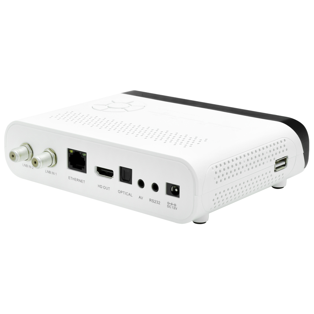 Receptor Digital FTA Tuning Fusion IKS / SKS - Branco