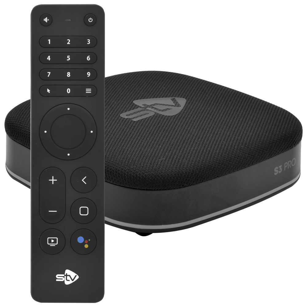Receptor Digital Iptv STV S3 Pro 2GB de RAM / 32GB / FHD / 6K - Preto