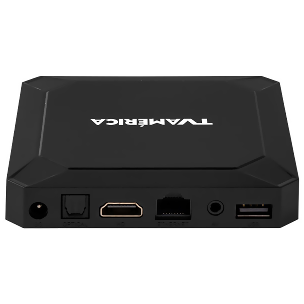 Receptor Digital Iptv TVAmerica B15 2GB de RAM / 16GB / UHD / 4K - Preto