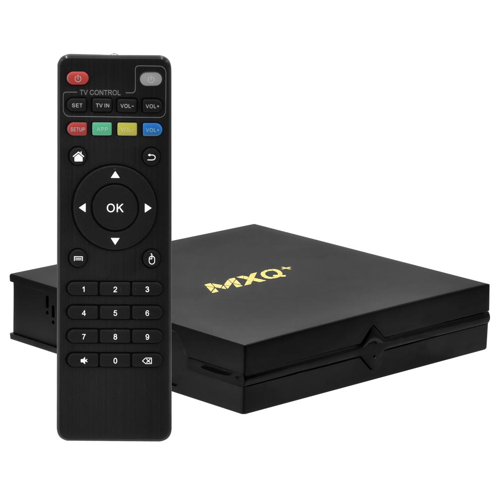 RECEPTOR DIGITAL TV BOX MXQ+ 4K 5G 16GB/128GB/IPTV/WIFI/HDMI/USB/LAN