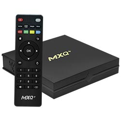 RECEPTOR DIGITAL TV BOX MXQ+ 8K 5G 64GB/256GB/IPTV/WIFI/HDMI/USB/LAN/ANDROID 10.0 PRETO