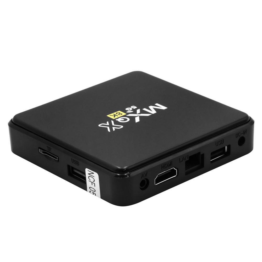 RECEPTOR DIGITAL TV BOX MXQ X 8K 5G 64GB/512GB/IPTV/WIFI/HDMI/USB/LAN