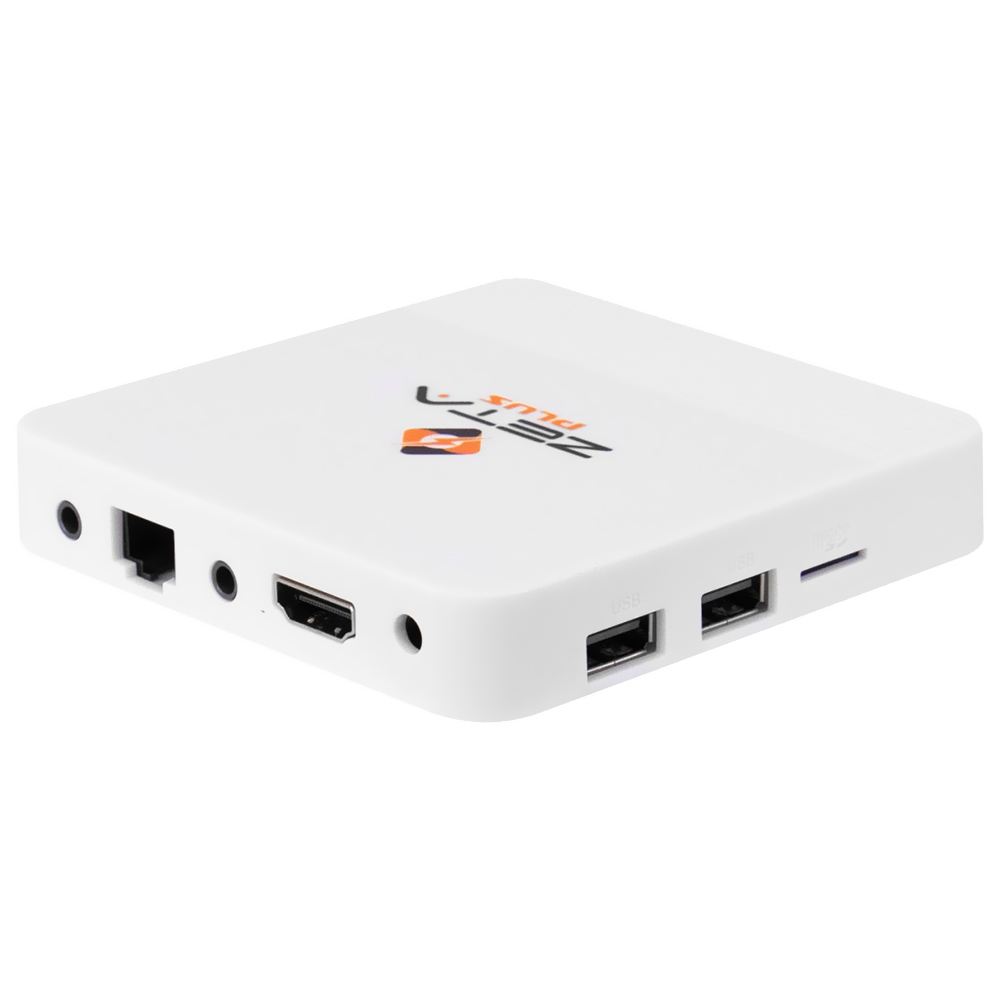 Receptor Iptv Azamerica Zeta Plus 2GB de RAM / 8GB / 4K - Branco