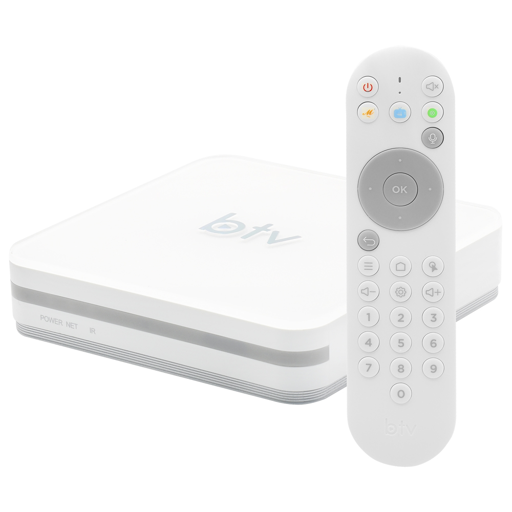 Receptor Iptv BTV B13 2GB de RAM / 16GB / 4K - Branco