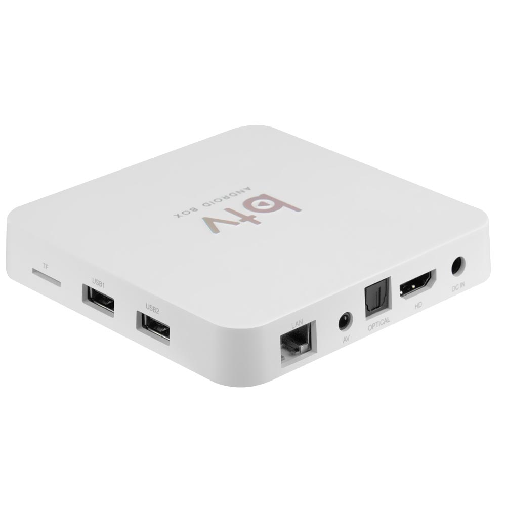 Receptor Iptv BTV Box A13+ 2GB de RAM 16GB / 4K - Branco