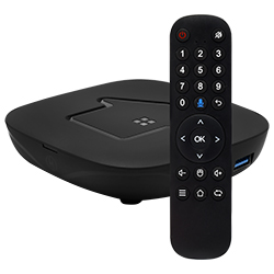 Receptor Iptv HTV H8 2GB de RAM / 16GB / UHD / 4K - Preto