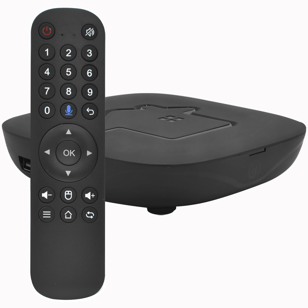 Receptor Iptv HTV H8 2GB de RAM / 16GB / UHD / 4K - Preto