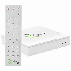 Receptor Iptv In X Plus V3 2GB de RAM / 16GB / UHD / 8K - Branco