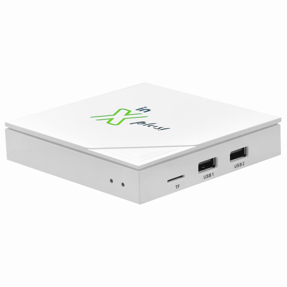 Receptor Iptv In X Plus V3 2GB de RAM / 16GB / UHD / 8K - Branco