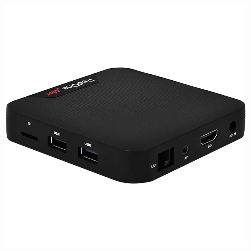 Receptor Iptv Red Play Red One Max 2GB de RAM / 8GB / FHD / 4K - Preto