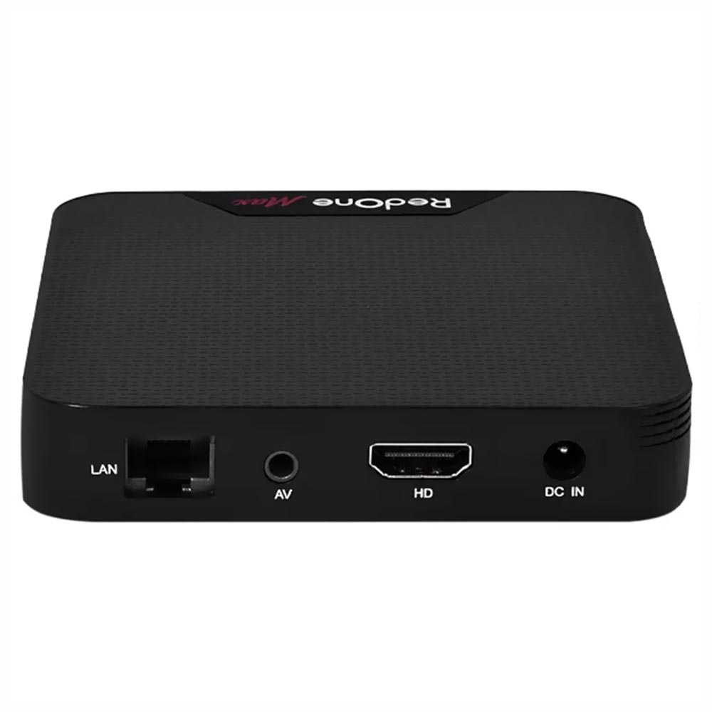 Receptor Iptv Red Play Red One Max 2GB de RAM / 8GB / FHD / 4K - Preto