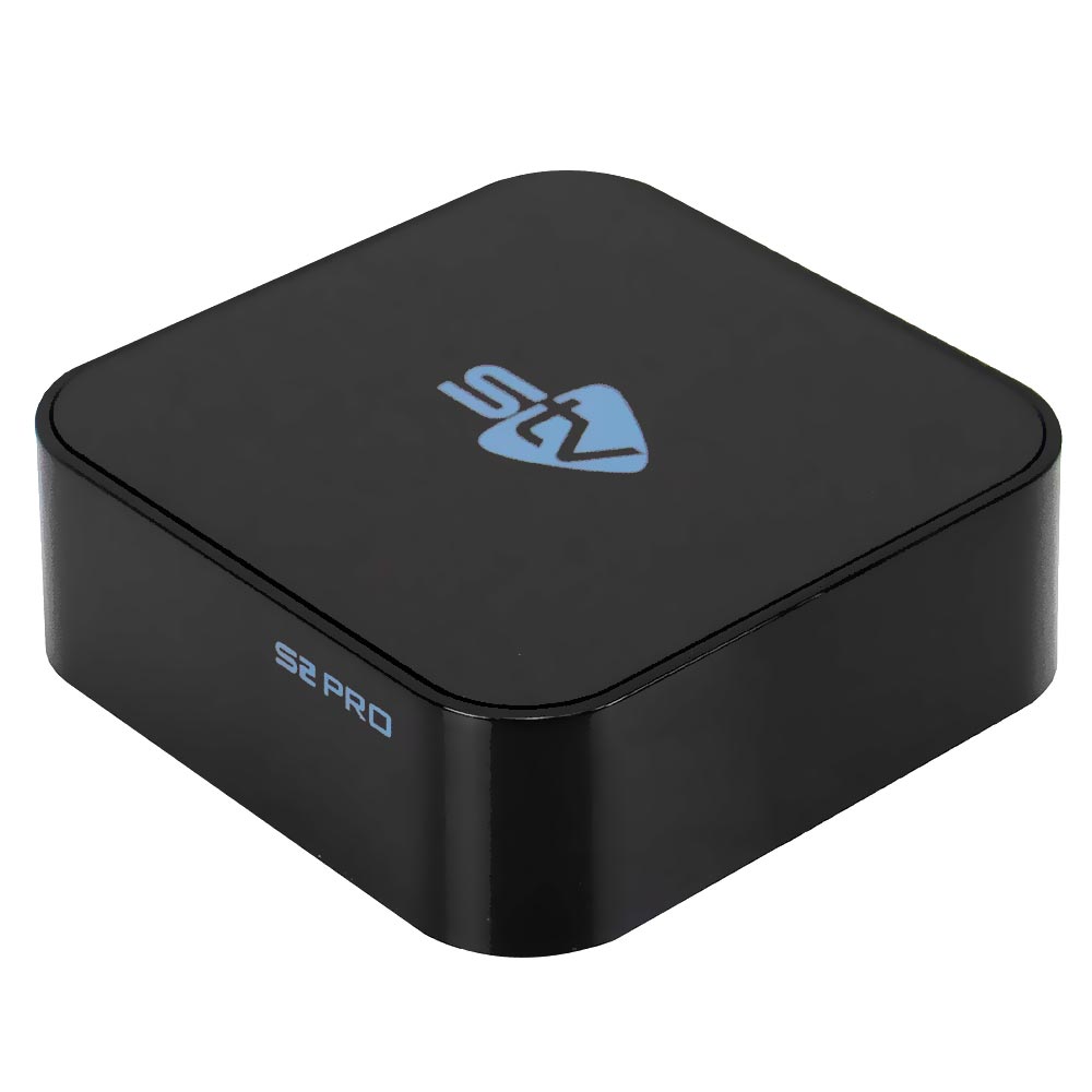 Receptor Iptv STV S2 Pro 2GB de RAM / 32GB / FHD / 6K - Preto