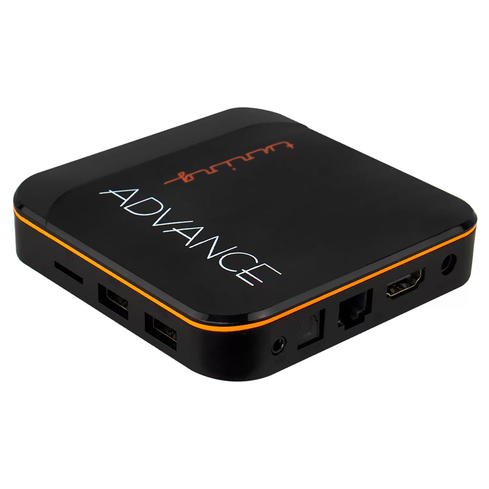 Receptor Iptv Tuning Advance 2GB de RAM / 16GB / UHD / 4K - Preto