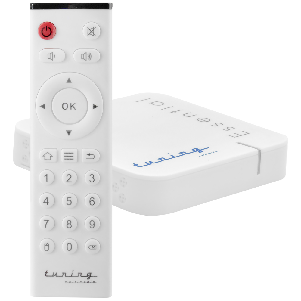 Receptor Iptv Tuning Essential 1GB de RAM / 8GB / UHD / 4K - Branco