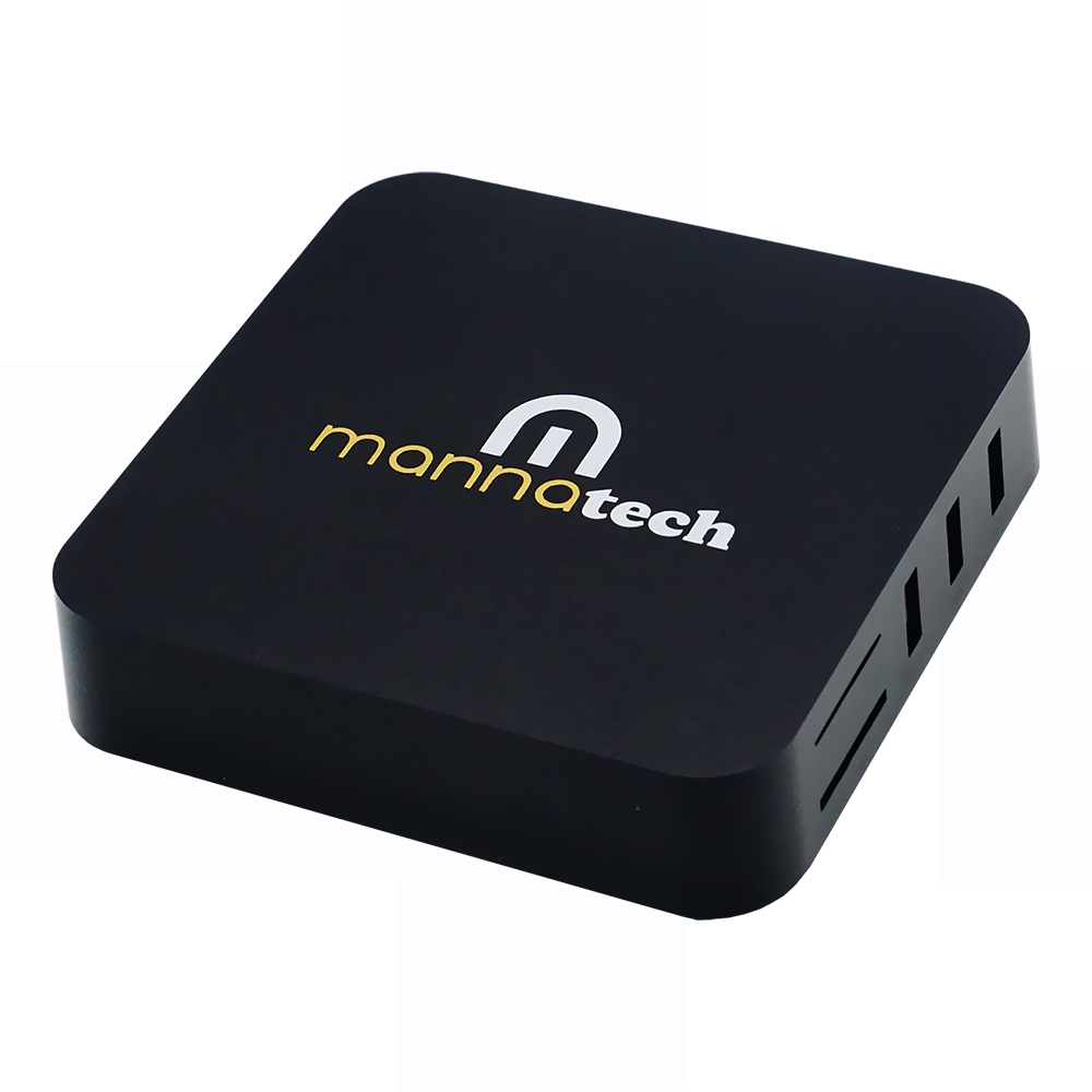 TV Box Mannatech 32GB de RAM / 256GB / 5G / 8K - Preto