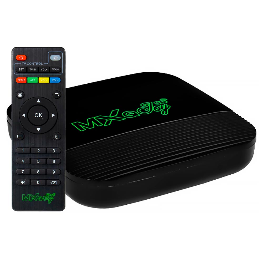 TV Box MXQ Joy 32GB de RAM / 128GB / 5G / 8K - Preto