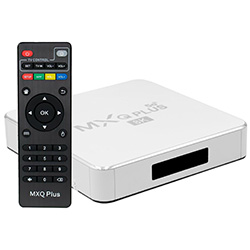 TV Box MXQ Plus 128GB de RAM / 512GB / 5G / 8K - Prata