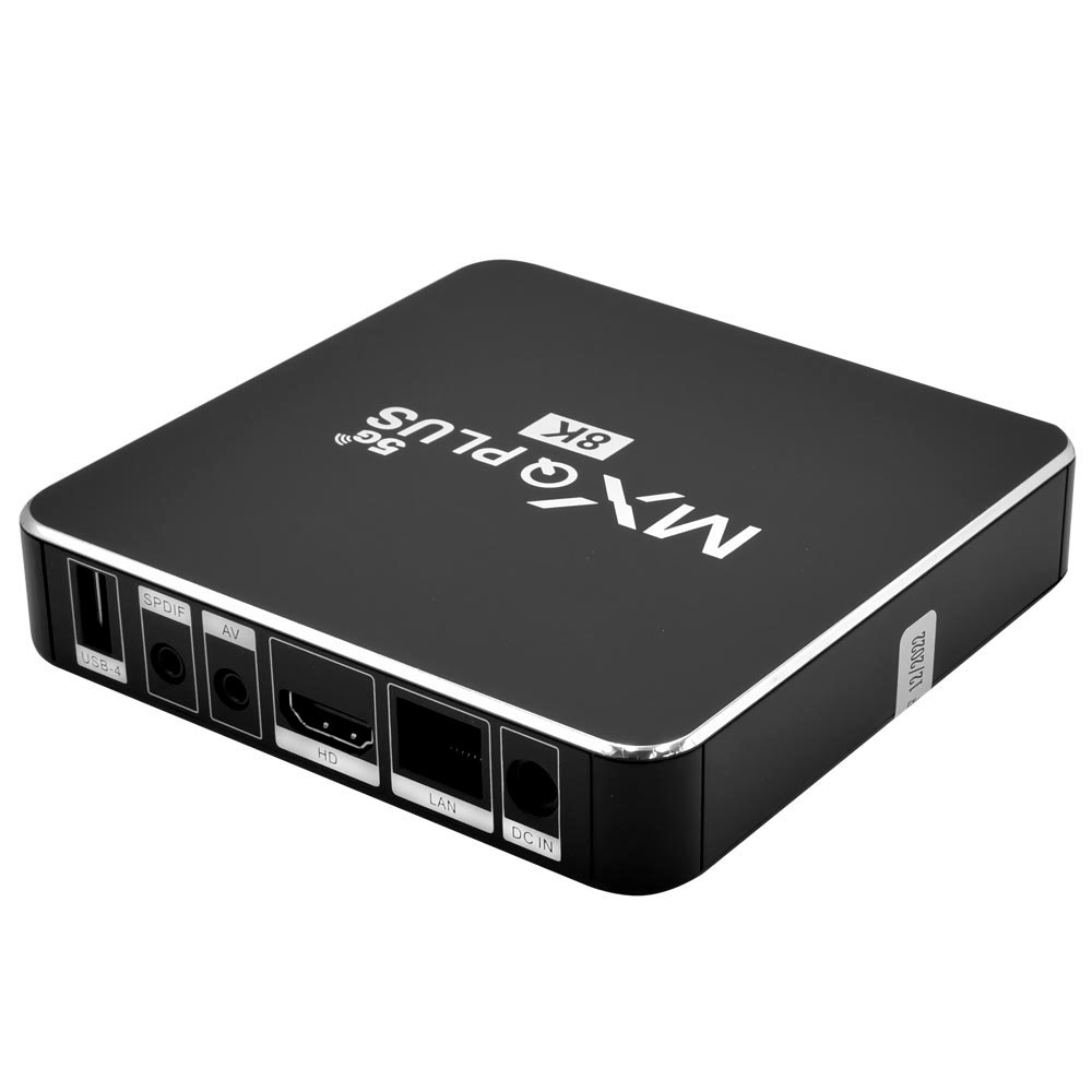 TV Box MXQ Plus 128GB de RAM / 512GB / 5G / 8K - Preto