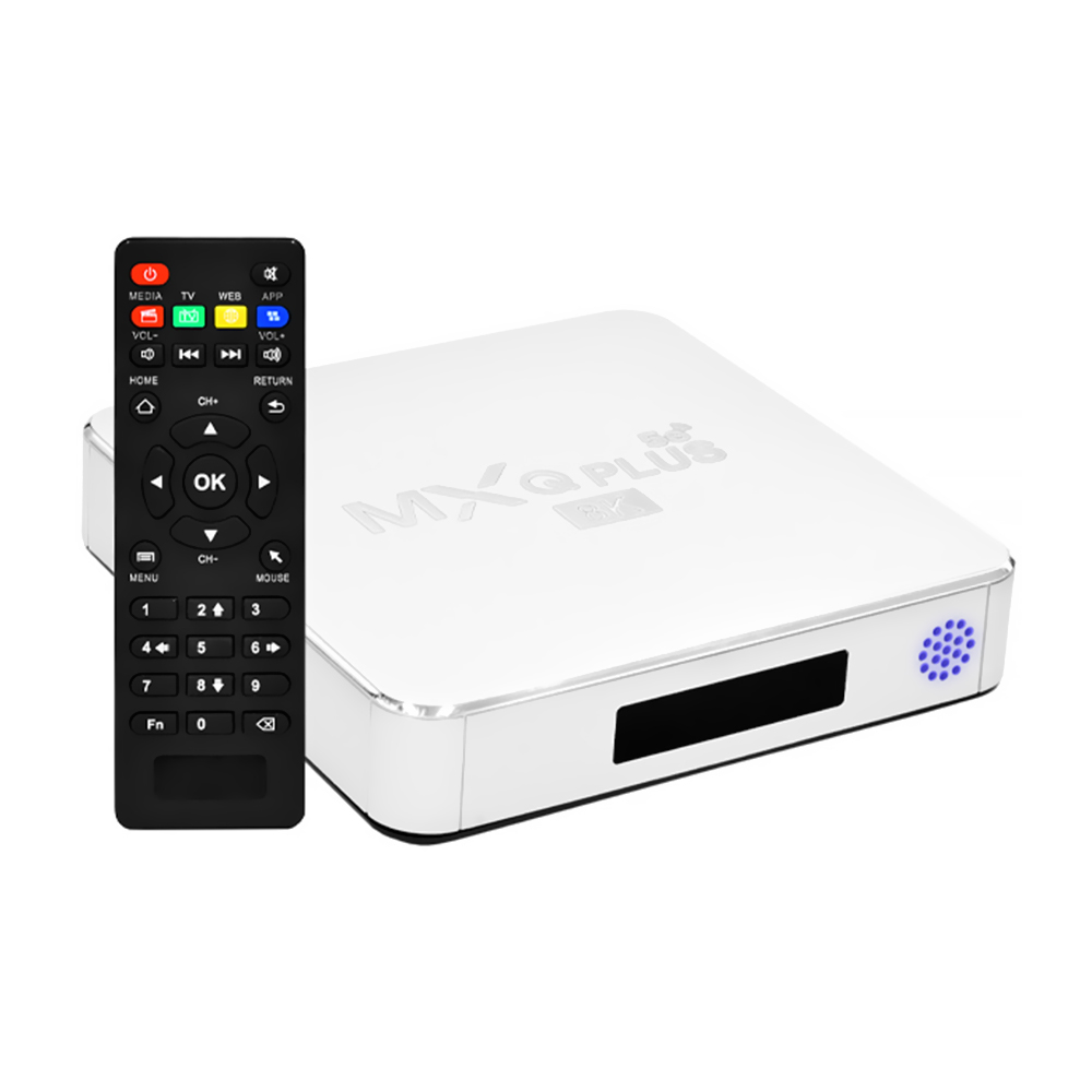 TV Box MXQ Plus 16GB de RAM / 128GB / 5G / 8K - Branco