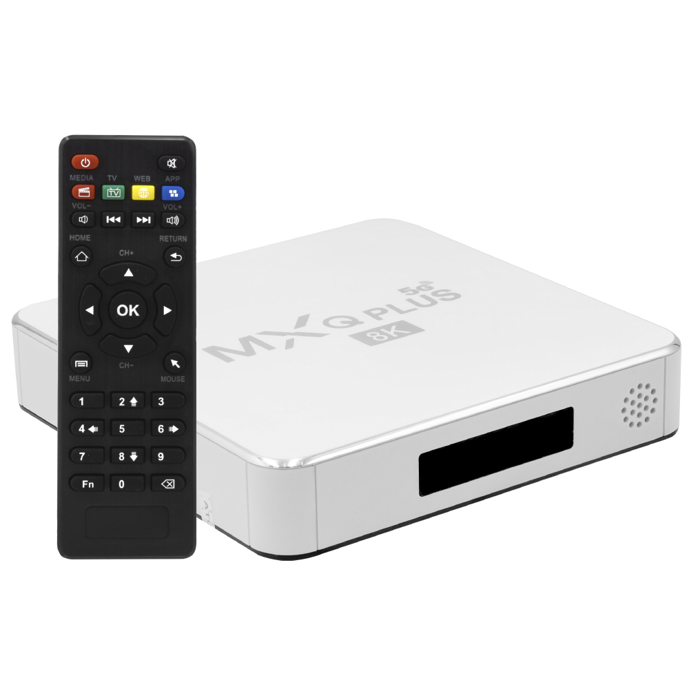 TV Box MXQ Plus 32GB de RAM / 256GB / 5G / 8K - Branco