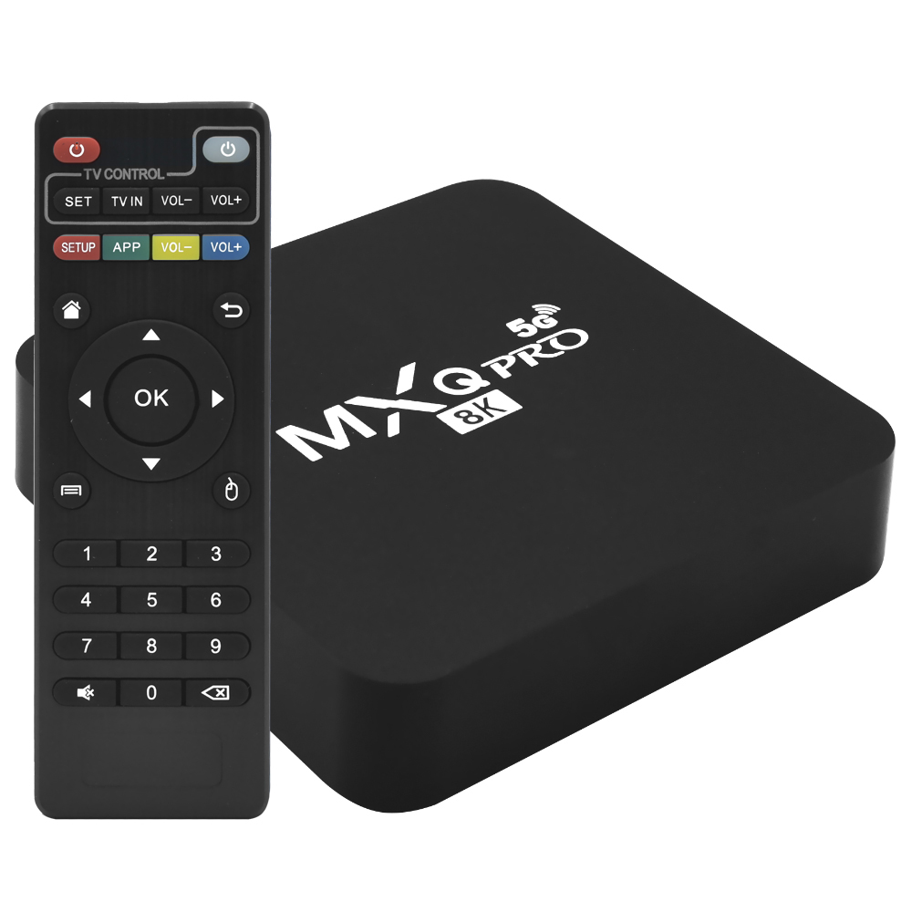 TV Box MXQ Pro 5G 32GB de RAM / 128GB / 8K - Preto