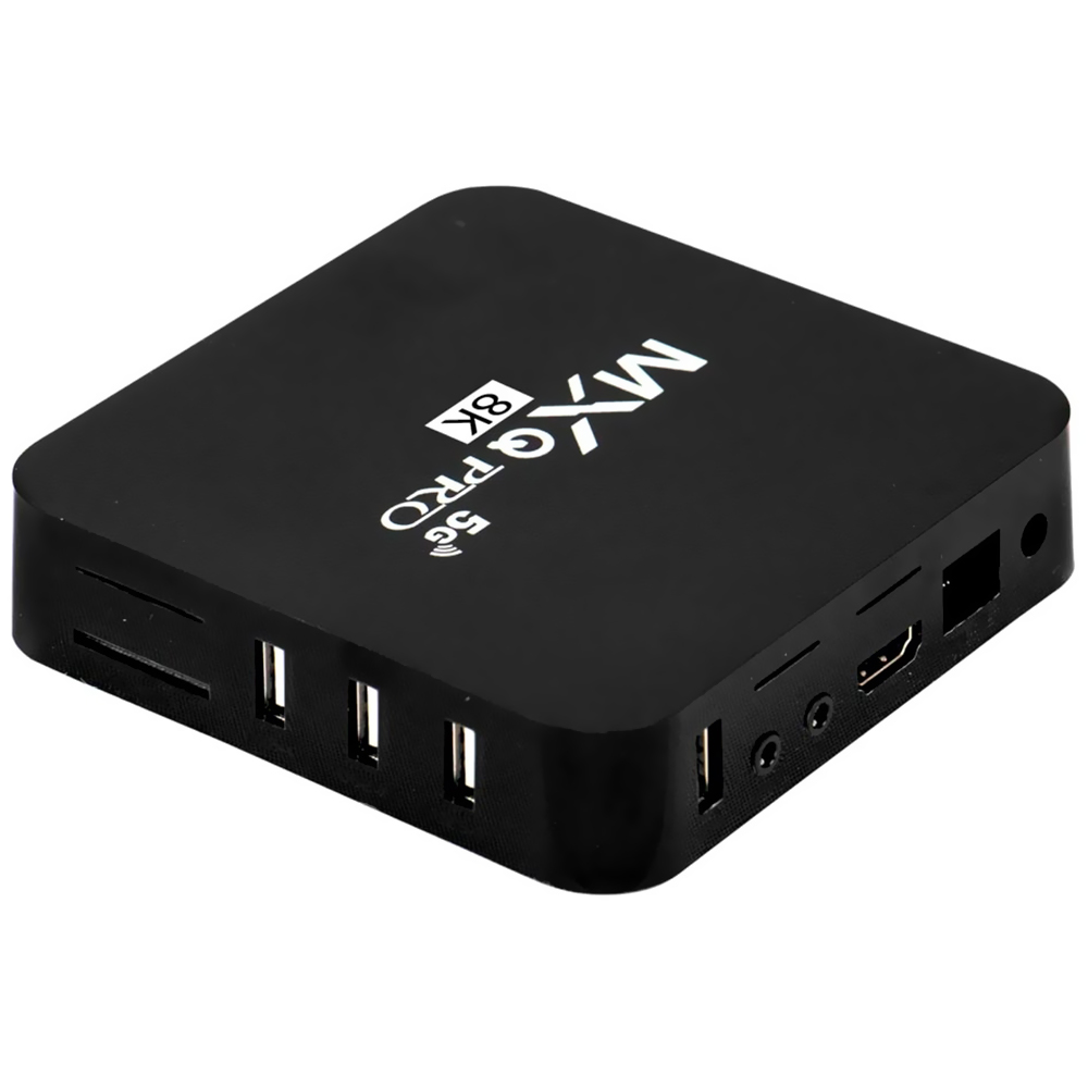 TV Box MXQ Pro 5G 64GB de RAM / 256GB / 8K - Preto