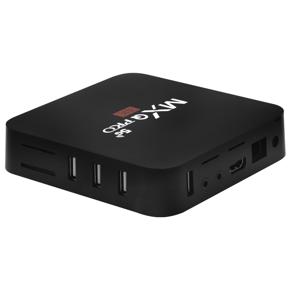 TV Box MXQ Pro 8GB de RAM / 64GB / 5G / 4K - Preto