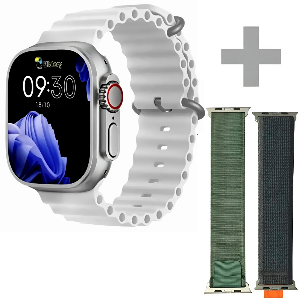 Reloj inteligente Blulory Ultra Max 2025 - Plata