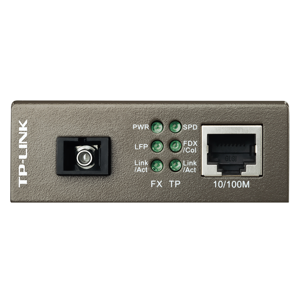 Conversor de Mídia Tp-Link MC112CS 10 / 100Mbps 