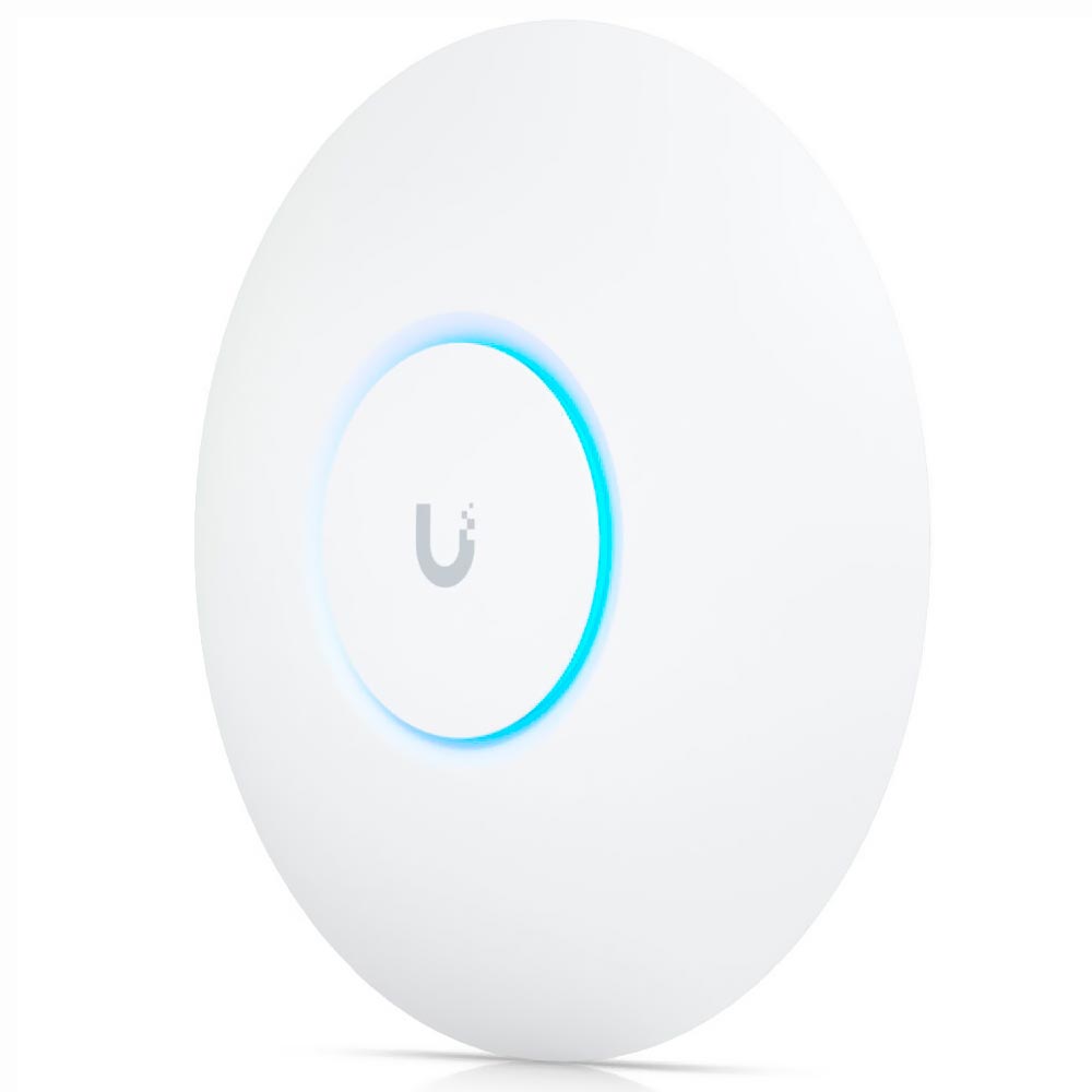 Ponto de Acesso UBNT U6+ Unifi AP AC 2x2 Wi-Fi 6 (300+ Clientes)