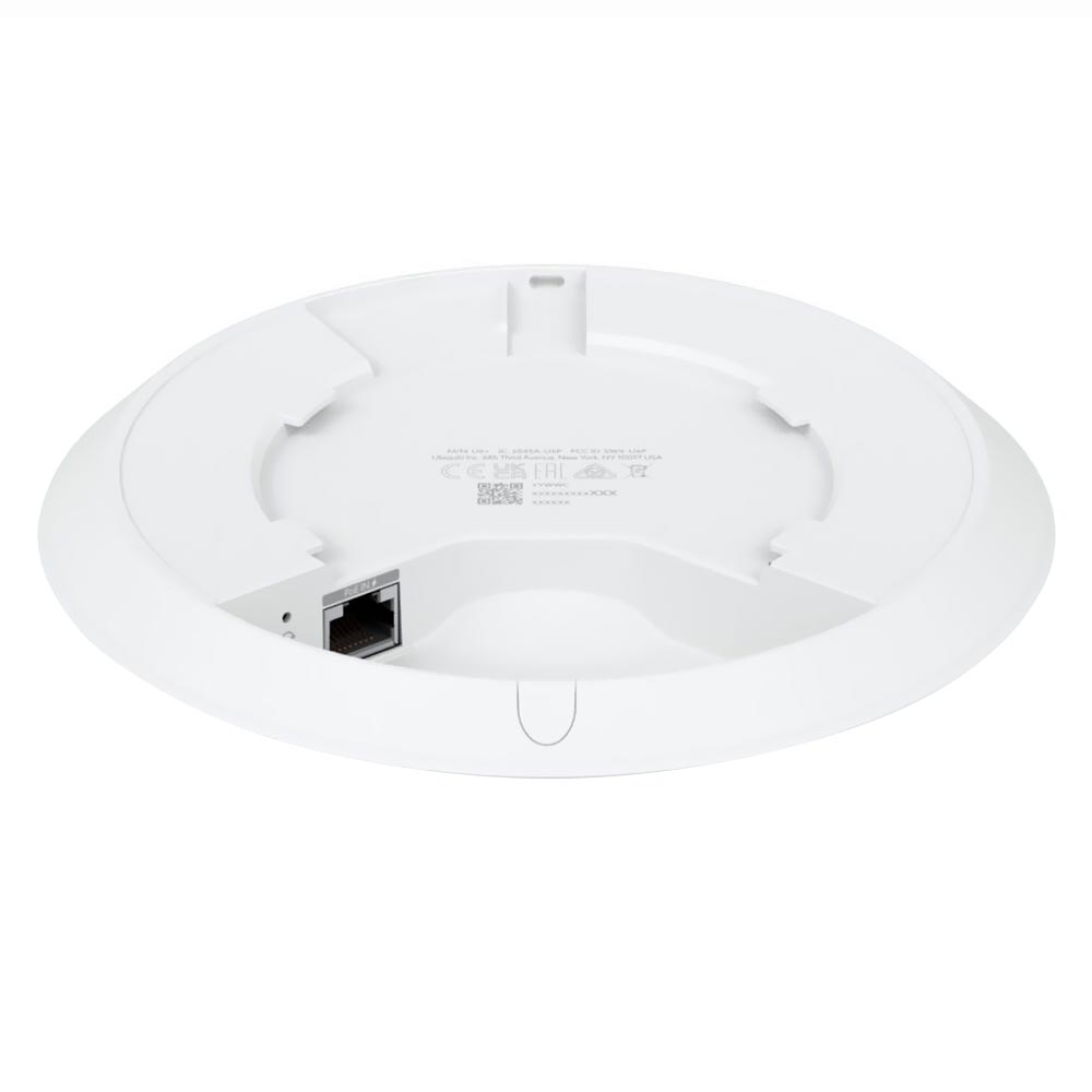 Ponto de Acesso UBNT U6+ Unifi AP AC 2x2 Wi-Fi 6 (300+ Clientes)
