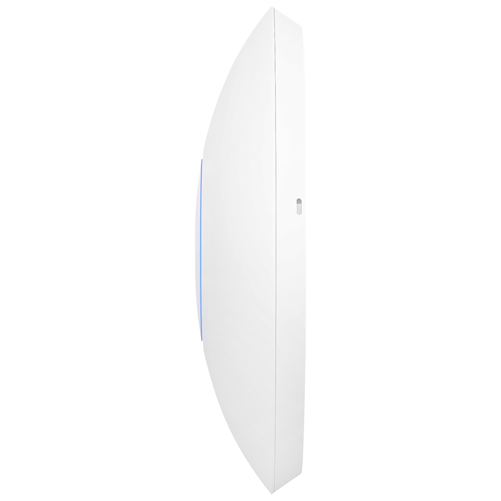 Ponto de Acesso Ubnt U6-Pro AP Dual Band Wi-Fi 6 / 1PoE / 2.4GHz / 5GHz / 1WAN / 5300Mbps - Branco