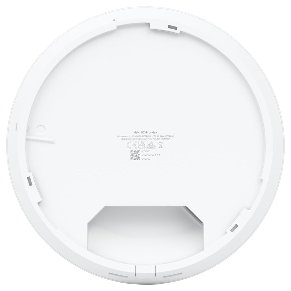 Ponto de Acesso Ubnt U7-PRO-MAX Unifi AP AC Wi-Fi 7 / 2.5GBE / Poe+ 500 Clientes