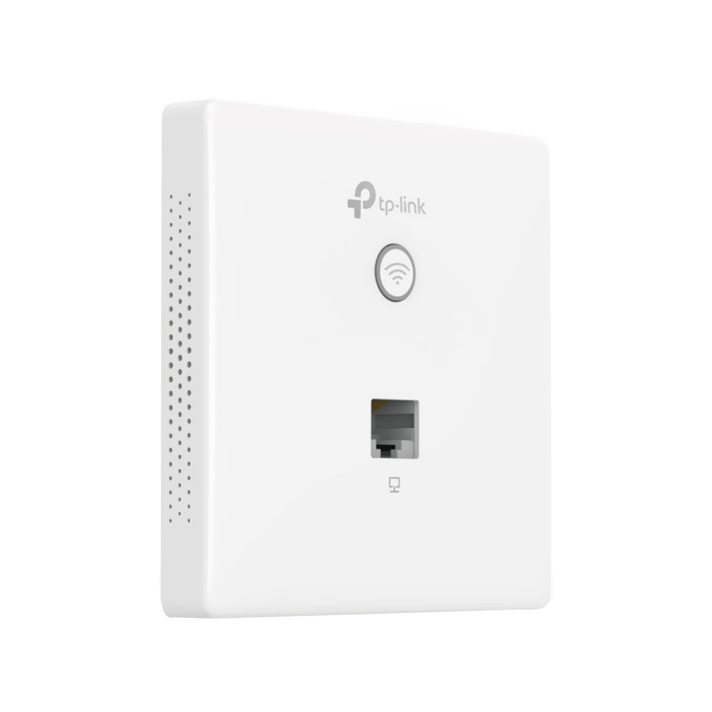 Ponto de Acesso Wireless Tp-Link Omada EAP230-WALL AC1200 Dual Band / 2.4GHz / 5GHz / MU-MIMO - Branco (Parede)