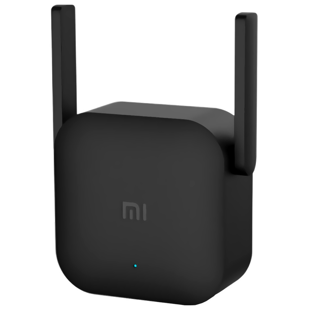 Repetidor de Sinal Xiaomi R03 Mi Pro / 2.4GHz / 300Mbps / 2 Antenas - Preto