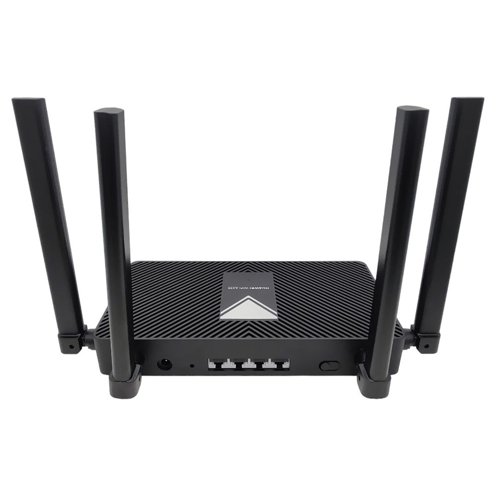 Roteador Huawei AX3S Dual Band / 2.4GHz / 5GHz / Wi-Fi 6 / MU-MIMO / 4 Antenas - Preto