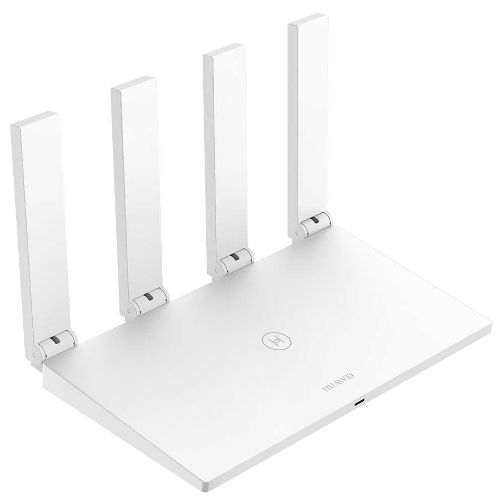 Roteador Huawei WS7000 V2 AX2S Dual Band / 2.4GHz / 5GHz / Wi-Fi 6 / 4 Antenas - Branco