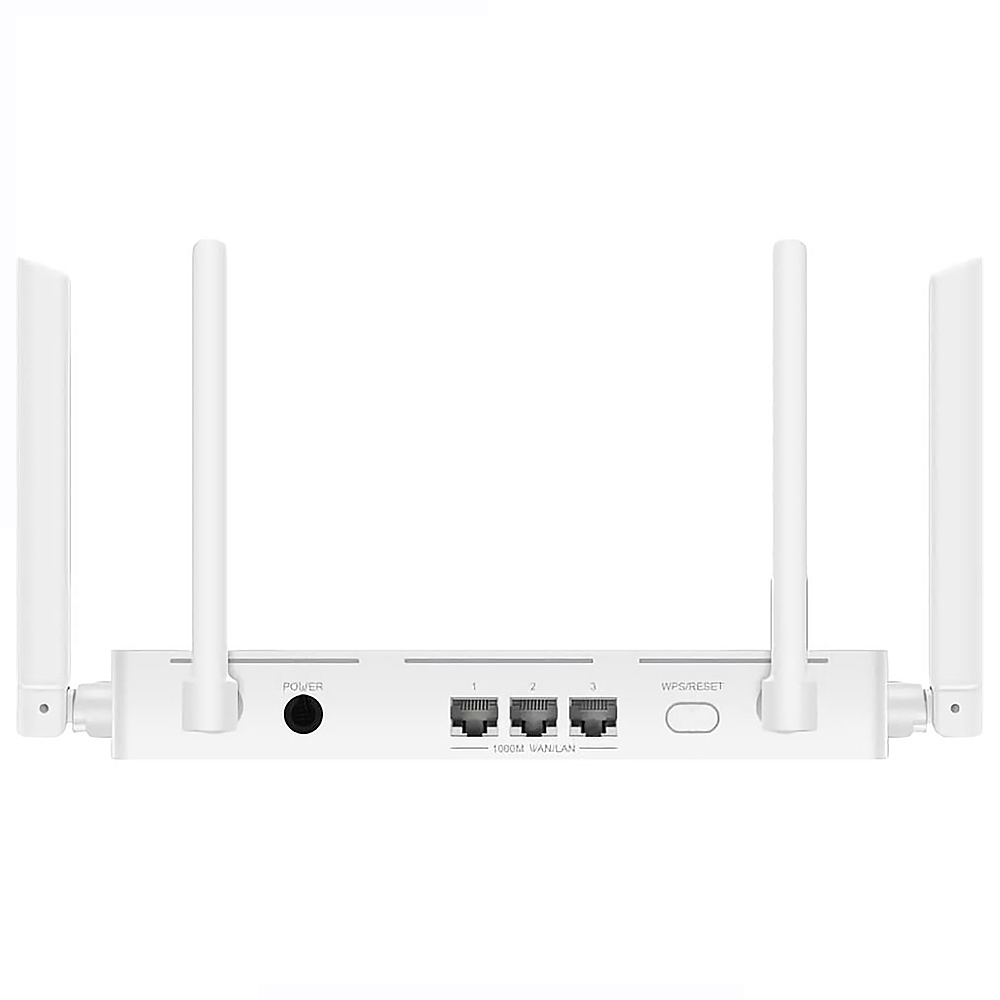 Roteador Huawei WS7001 AX2 Mesh Plus Dual Band / 2.4GHz / 5GHz / Wi-Fi 6 / 4 Antenas - Branco