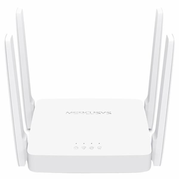 Roteador Mercusys AC10 AC1200 Dual Band / 2.4GHz / 5GHz / Wi-Fi 5 / 4 Antenas - Branco