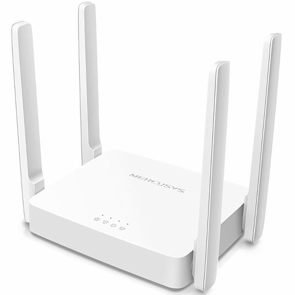 Roteador Mercusys AC10 AC1200 Dual Band / 2.4GHz / 5GHz / Wi-Fi 5 / 4 Antenas - Branco