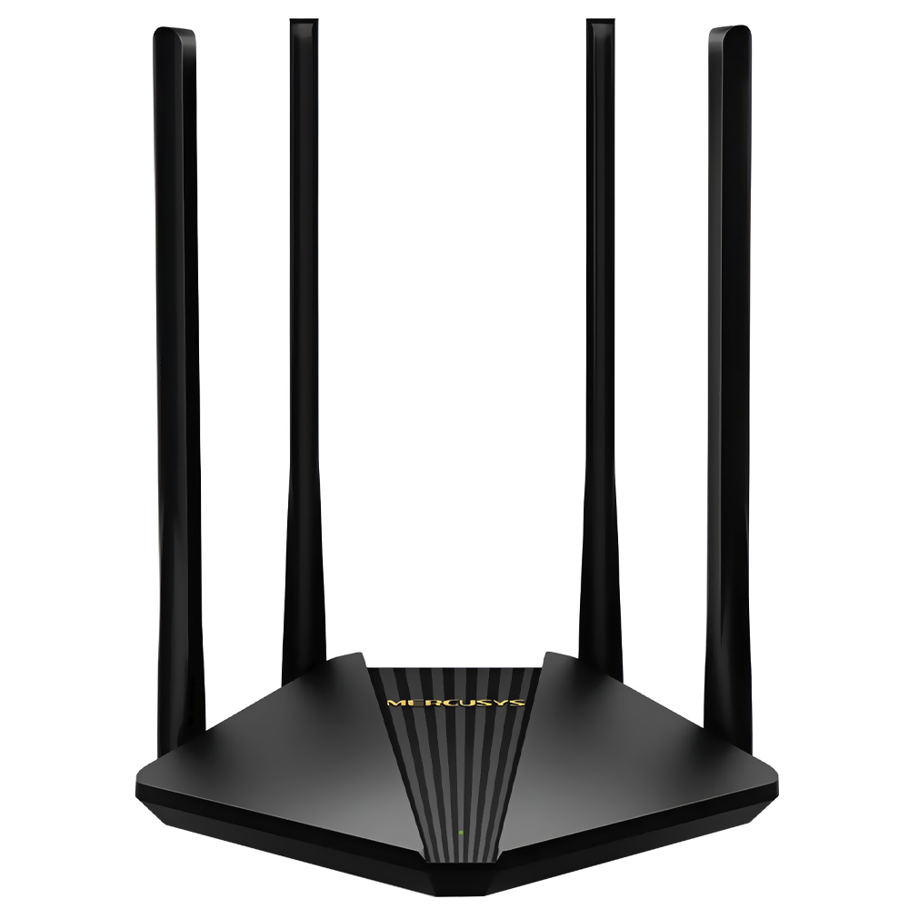 Roteador Mercusys MR30G AC1200 Dual Band / 2.4GHz / 5GHz / 4 Antenas - Preto