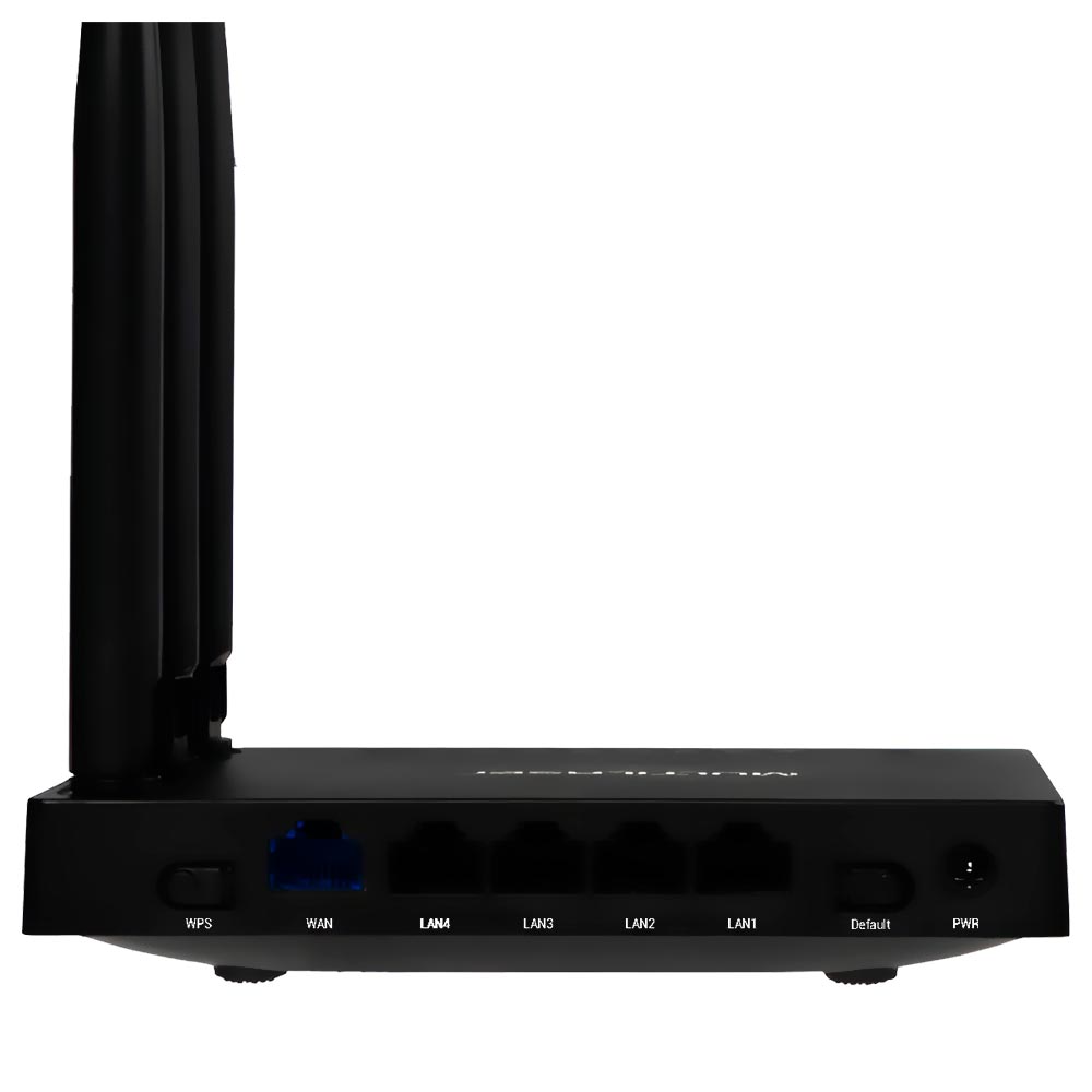 Roteador Multilaser RE085 AC750 3 Antenas / Dual Band / 2.5GHz / 5Ghz / 750Mbps - Preto