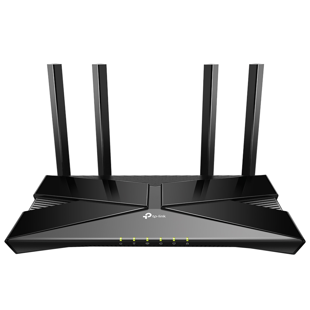 Roteador Tp-Link Anginet X510 AX3000 Dual Band Gigabit / 2.4GHz / 5GHz / Wi-Fi 6 / 4 Antenas - Preto