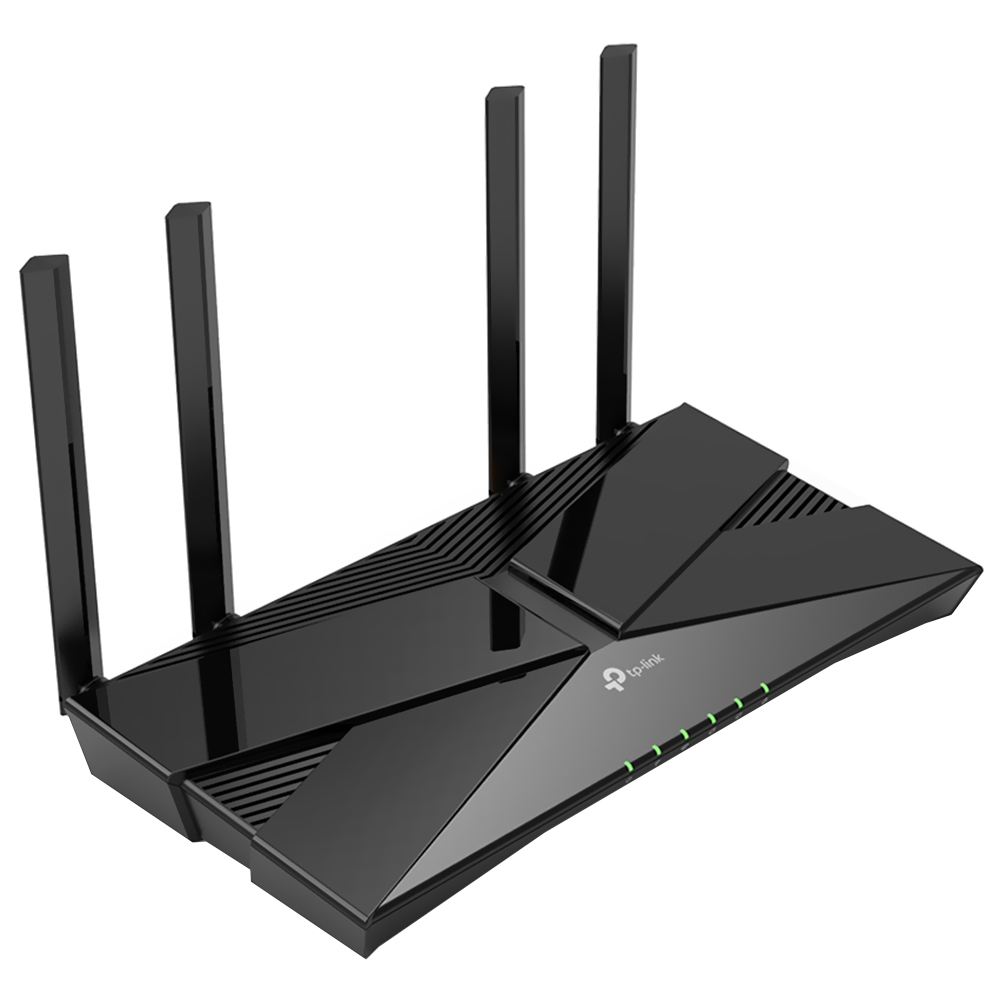 Roteador Tp-Link Anginet X510 AX3000 Dual Band Gigabit / 2.4GHz / 5GHz / Wi-Fi 6 / 4 Antenas - Preto